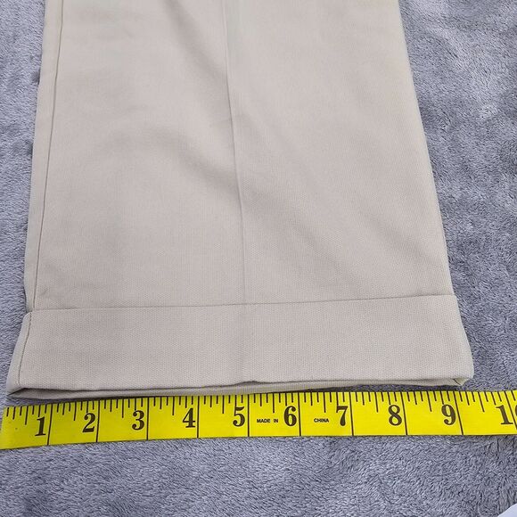 Nike Tiger Woods Collection Men's Beige Dri Fit Golf Pants Size 35x30 - Picture 11 of 14